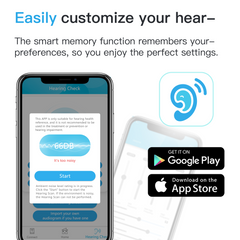 TM 6118E OTC Hearing aids