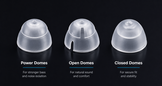 Hearing Aid Domes Explained: Open, Closed and Power Domes