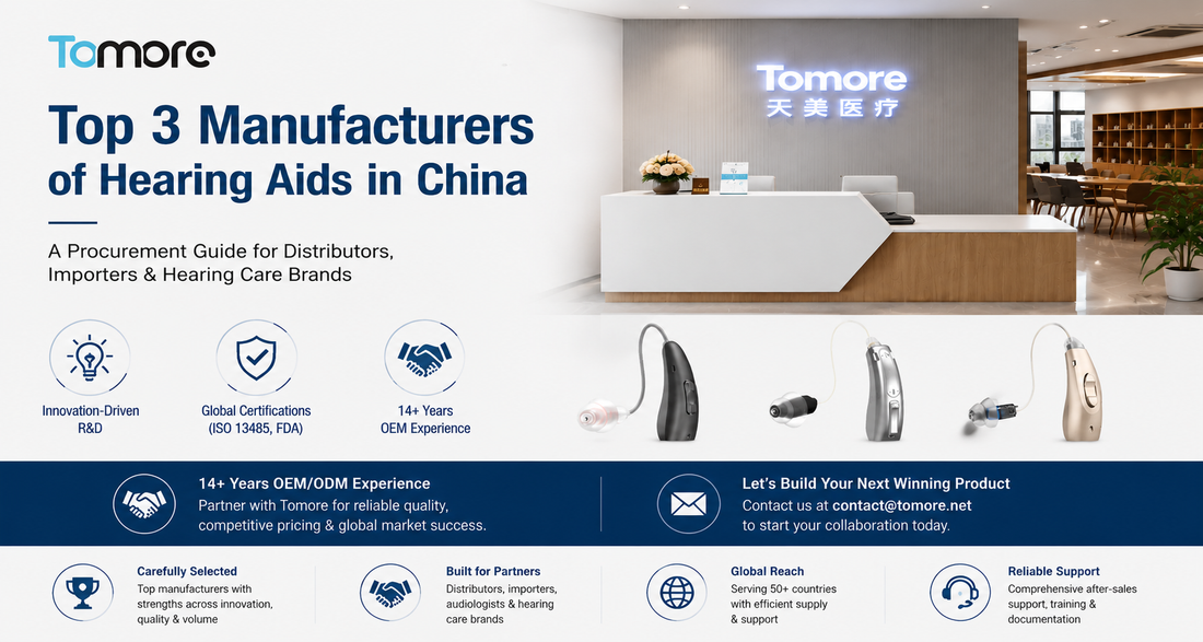 Top Chinese Hearing Aid Manufacturers for OEM/ODM Partnerships in 2026