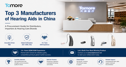 Top Chinese Hearing Aid Manufacturers for OEM/ODM Partnerships in 2026