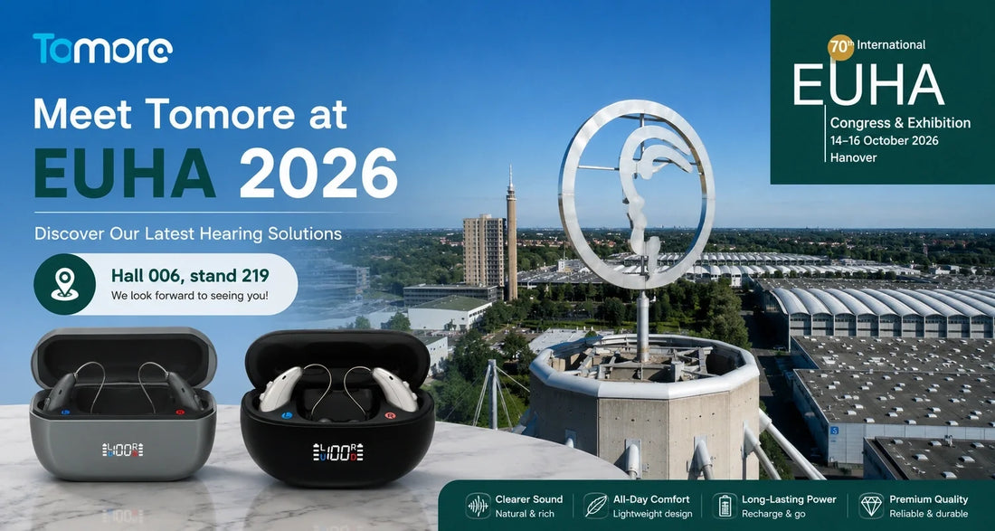Tomore to Present Its Digital Hearing Aid Portfolio at EUHA 2026