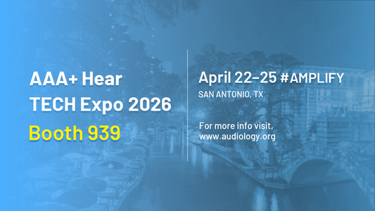Tomore booth at AAA+ HearTECH Expo 2026 in San Antonio, Texas, April 22–25