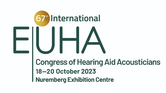 Logo for the 67th International EUHA Congress of Hearing Aid Acousticians with event details.