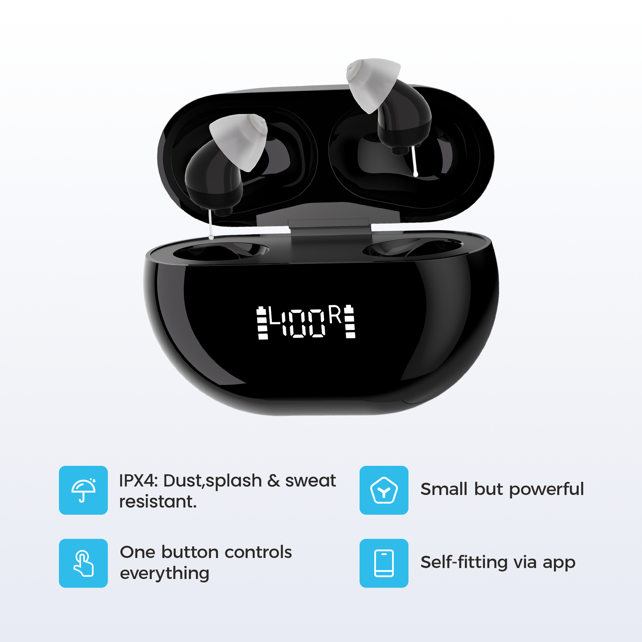 TM 6118 OTC CIC Hearing aids for Seniors